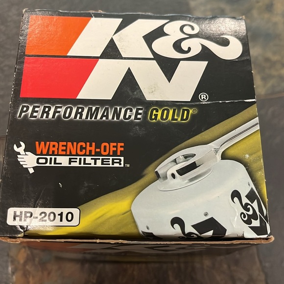 New in Box K&N wrench-off Oil filter. HP-2010 - Picture 5 of 8